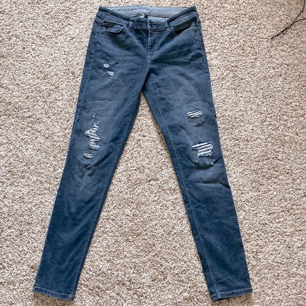 BHWM The Skinny Destructed Jeans Size 6L